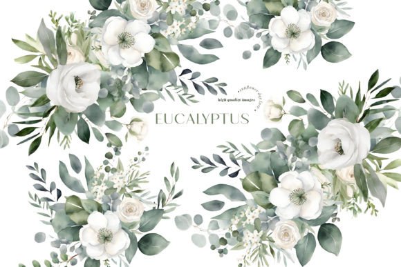 Download Elegant Eucalyptus Greenery Clipart - Green Collection